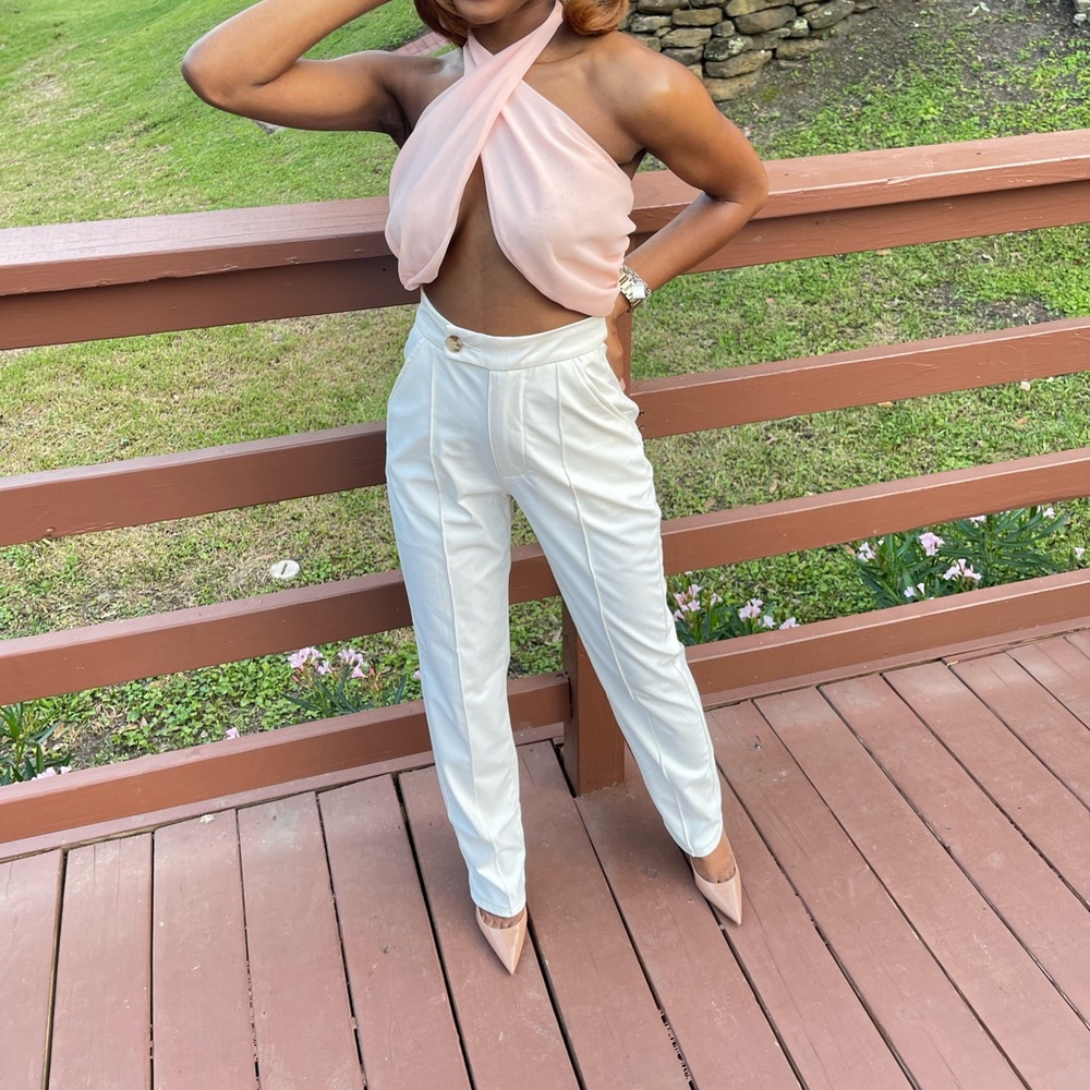 Ecru Pants